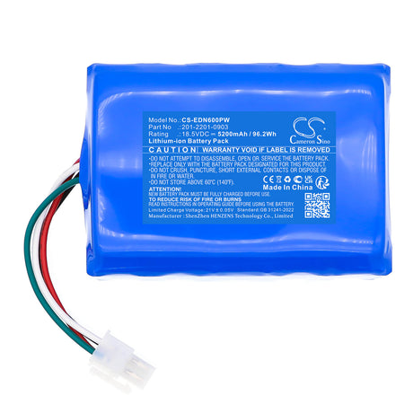 18.5V, Li-ion, 5200mAh, Lawn Mowers battery fits Ecovacs, 201-2201-0903, BAIZE, G1-800, 96.2Wh Lawn Mowers Cameron Sino Technology Limited