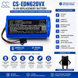 14.4V, Li-ion, 2600mAh, Vacuum battery fits Polaris, Genio, 600, 601, 605, 37.44Wh Vacuum Cameron Sino Technology Limited