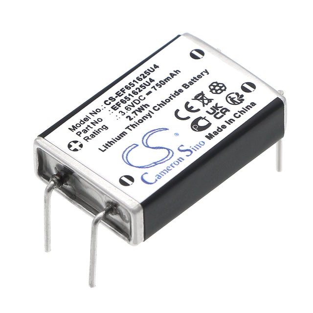 3.6V, Li-SOCl2, 750mAh, 4 Pin battery Replaces Eagle Pitcher Ltc-7pn, Ef651625, 2.7Wh EF651625 Cameron Sino Technology Limited
