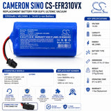 14.4V, Li-ion, 3350mAh, Vacuum battery fits Eufy, Ultenic, L35 Hybrid, L35 Hybrid+, Lr20, 48.24Wh Vacuum Cameron Sino Technology Limited