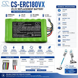 25.2v, Li-ion, 2000mah, Vacuum Battery Fit's Eureka, Nec180 Pro, 50.40wh Vacuum Cameron Sino Technology Limited