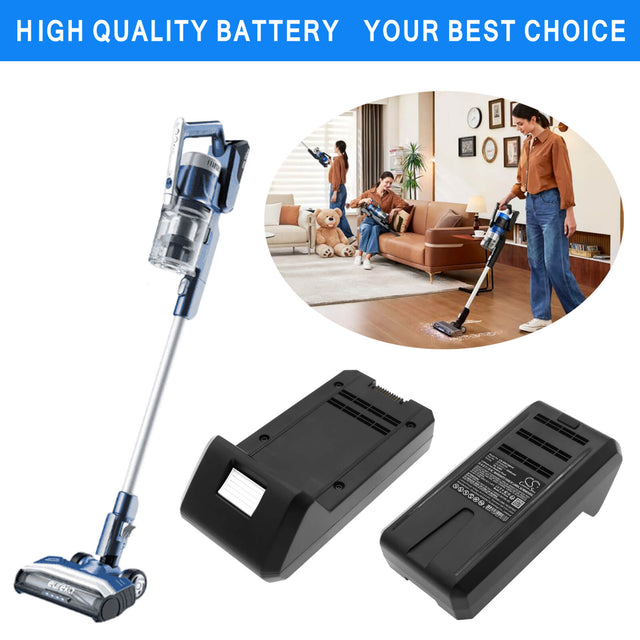 25.9V, Li-ion, 2500mAh, Vacuum battery fits Eureka, BP25925B, NEC390BL, Stylus Elite, 64.75Wh Vacuum Cameron Sino Technology Limited