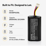 Cameron Sino CS-ESP915SL Emergency Supply Battery for Volkswagen Audi SEAT Skoda 2600mAh Emergency Supply Cameron Sino Technology Limited