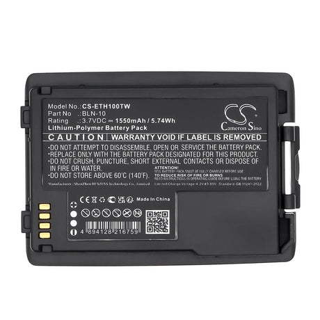 3.7V, Li-Polymer, 3150mAh, Two-Way Radio battery fits Eads, BLN-10, Cassidian TH1N, 11.66Wh Two-Way Radio Cameron Sino Technology Limited