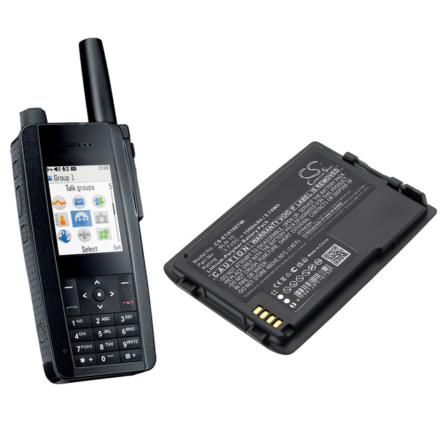 3.7V, Li-Polymer, 3150mAh, Two-Way Radio battery fits Eads, BLN-10, Cassidian TH1N, 11.66Wh Two-Way Radio Cameron Sino Technology Limited