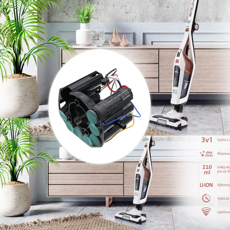 25.9V, Li-ion, 2200mAh, Vacuum battery fits Eta, 5448 00030, 5448 Rotelo, 56.98Wh Vacuum Cameron Sino Technology Limited