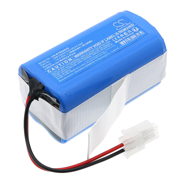 14.4V, Li-ion, 3200mAh, Vacuum battery fits ETA, INR18650/33V-4S1P-AAF, 4237 Stormio, 46.08Wh Vacuum Cameron Sino Technology Limited