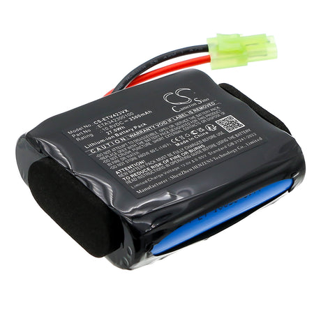 10.8V, Li-ion, 2500mAh, Vacuum battery fits Eta, 3423 Verto Ii, Eta342390000, 27.0Wh Vacuum Cameron Sino Technology Limited