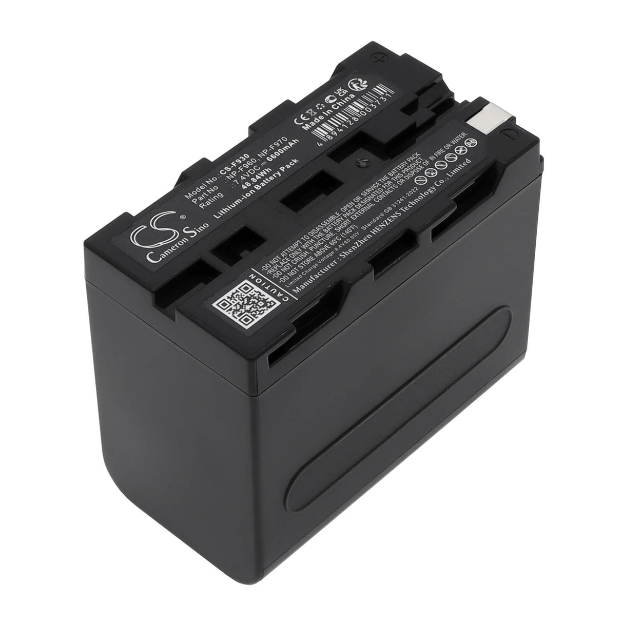 7.4V, Li-ion, 6600mAh, Amplifier battery fits Hawk-woods. Comrex. Sony. Sound Devices. Video Devices, Np-f930, Access Portable2, 48.84Wh Camera Cameron Sino Technology Limited (Camera)