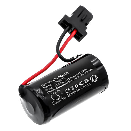 3.0V, Li-MnO2, 1700mAh, PLC battery fits Fdk, CR2/3 8.L, 5.1Wh PLC Cameron Sino Technology Limited