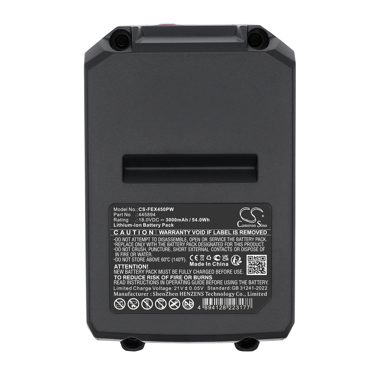 18V, Li-ion, 3000mAh, Power Tools battery fits FLEX, 445894, 517674 CS 45 18.0-EC C Compact cordless circular saw, 54Wh Power Tools Cameron Sino Technology Limited