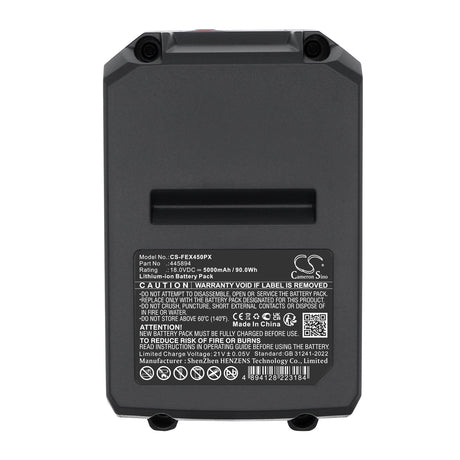 18V, Li-ion, 5000mAh, Power Tools battery fits FLEX, 445894, 517674 CS 45 18.0-EC C Compact cordless circular saw, 90Wh Power Tools Cameron Sino Technology Limited