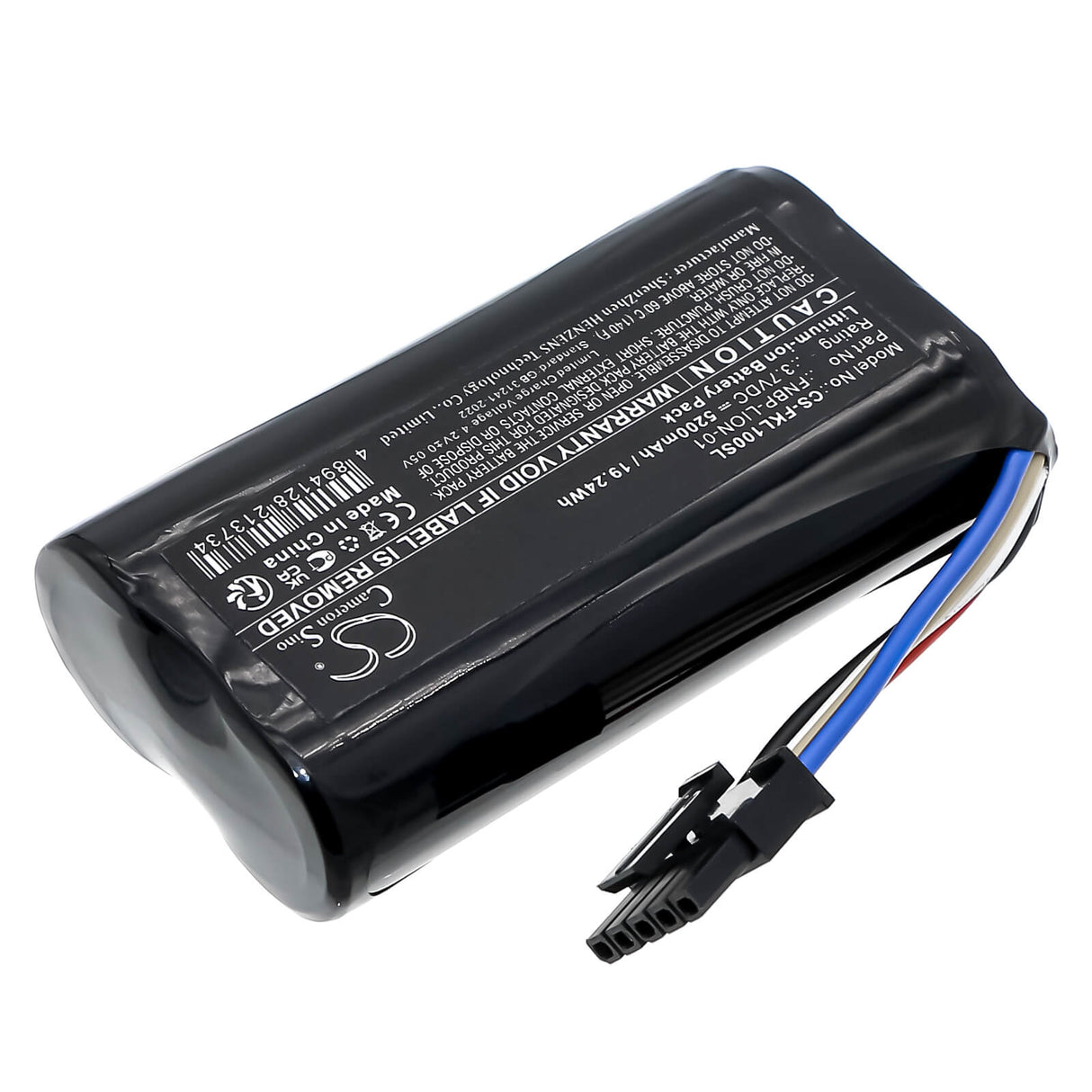 3.7V, Li-ion, 5200mAh, Equipment, Survey, Test battery fits Fluke, Linkiq, Liq-100, 19.24Wh Equipment, Survey, Test Cameron Sino Technology Limited