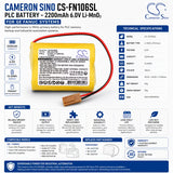 Panasonic BR-ACF2P Replacement PLC Battery 6.0V 2200mAh GE Fanuc PLC Cameron Sino Technology Limited