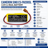PLC Battery for Ge Fanuc 16i, Fanuc 18i, Fanuc 21i 3.0v, 2000mah - 6.00wh PLC Cameron Sino Technology Limited