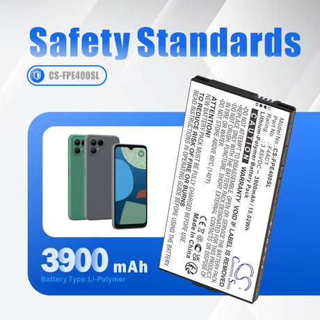 3.85V, Li-Polymer, 3900mAh, Mobile, SmartPhone battery fits Fairphone, F4ac1, Fairphone 4, 15.02Wh Mobile, SmartPhone Cameron Sino Technology Limited