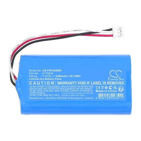 7.4V, Li-ion, 3400mAh, Medical battery fits Fresenius, Z179971, infusion pump Volumat Agilia VP Version V2, 25.16Wh Medical Cameron Sino Technology Limited