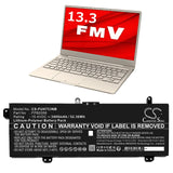 15.4V, Li-Polymer, 3400mAh, Tablet battery fits Fujitsu, Cp790491-01, Lifebook Ch75/e3, Lifebook Ch90/e3, 52.36Wh Tablet Cameron Sino Technology Limited