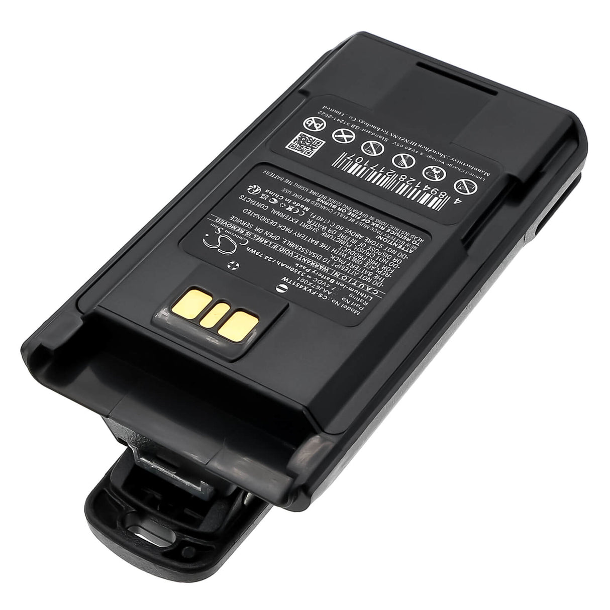 7.4V, Li-ion, 3350mAh, Two-Way Radio battery fits Vertex, AAJ67X001, EVX-231, EVX-261, 24.79Wh Two-Way Radio Cameron Sino Technology Limited