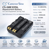 11.1V, Li-ion, 3450mAh, Equipment, Survey, Test battery fits Leica, 799190, CS20, CS20 Controller, 38.3Wh Equipment, Survey, Test Cameron Sino Technology Limited