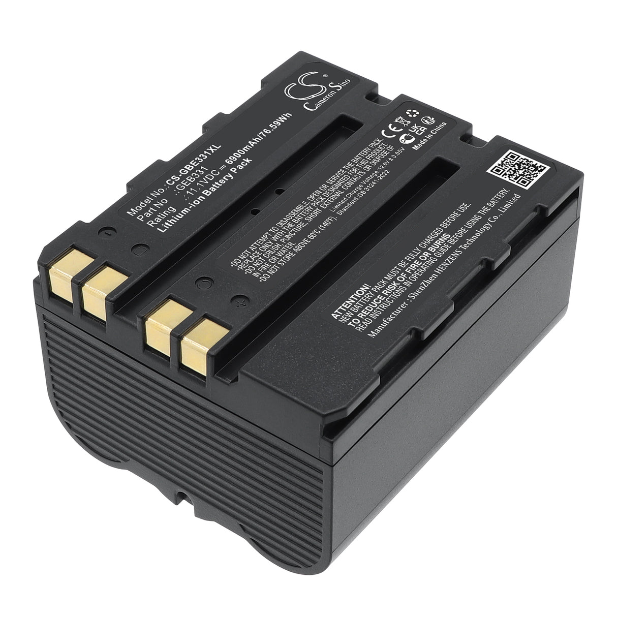 11.1V, Li-ion, 6900mAh, Equipment, Survey, Test battery fits Leica, 799190, CS20, CS20 Controller, 76.59Wh Equipment, Survey, Test Cameron Sino Technology Limited