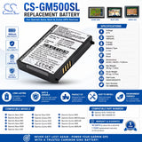 3.7V, Li-ion, 1880mAh, GPS battery fits Garmin, 010-11143-00, Aera 500, Aera 510, 6.96Wh GPS, Navigator Cameron Sino Technology Limited
