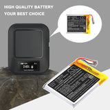 3.7V, Li-Polymer, 1800mAh, GPS, Navigator battery fits Garmin, 361-00135-01, inReach Messenger, 6.66Wh GPS, Navigator Cameron Sino Technology Limited