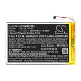 3.7V, Li-Polymer, 5000mAh, GPS, Navigator battery fits Garmin, 361-00166-00, Zumo XT2, 18.5Wh GPS, Navigator Cameron Sino Technology Limited