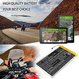 3.7V, Li-Polymer, 5000mAh, GPS, Navigator battery fits Garmin, 361-00166-00, Zumo XT2, 18.5Wh GPS, Navigator Cameron Sino Technology Limited