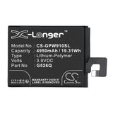 3.9V, Li-Polymer, 4950mAh, Mobile, SmartPhone battery fits Google, G526Q, G3Y12, GTF7P, 19.31Wh Mobile, SmartPhone Cameron Sino Technology Limited