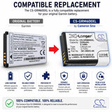 3.7V, Li-ion, 2200mAh, GPS battery fits Garmin, 010-11599-00, Alpha 200, Alpha 200i, 8.14Wh GPS, Navigator Cameron Sino Technology Limited