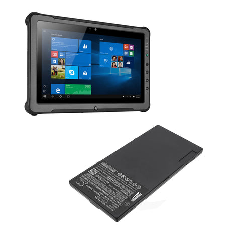 11.4V, Li-ion, 2000mAh, Tablet battery fits Getac, 24265710001, F110 G2, F110 G2-Core i5 5300U 2 3 GHz, 22.80Wh Tablet Cameron Sino Technology Limited