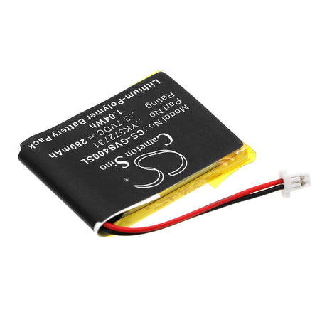 3.7V, Li-Polymer, 280mAh, GPS battery fits Golf Buddy, Pl482730, Dsc-gb750, Dsc-gb900, 1.04Wh GPS, Navigator Cameron Sino Technology Limited