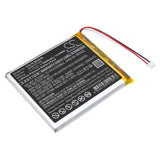 3.7V, Li-Polymer, 5400mAh, BabyPhone battery fits Hellobaby, Ahb757080, Hb6588 Video Baby Monitor, 19.98Wh BabyPhone Cameron Sino Technology Limited