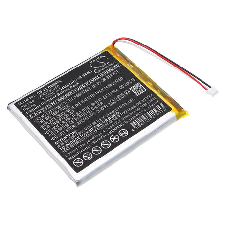 3.7V, Li-Polymer, 5400mAh, BabyPhone battery fits Hellobaby, Ahb757080, Hb6588 Video Baby Monitor, 19.98Wh BabyPhone Cameron Sino Technology Limited