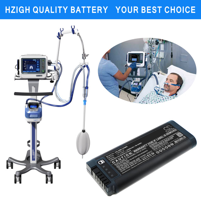 11.1V, Li-ion, 5400mAh, Medical battery fits Hamilton, 110731-O, C1, MRI1, 59.94Wh Medical Cameron Sino Technology Limited (Medical)