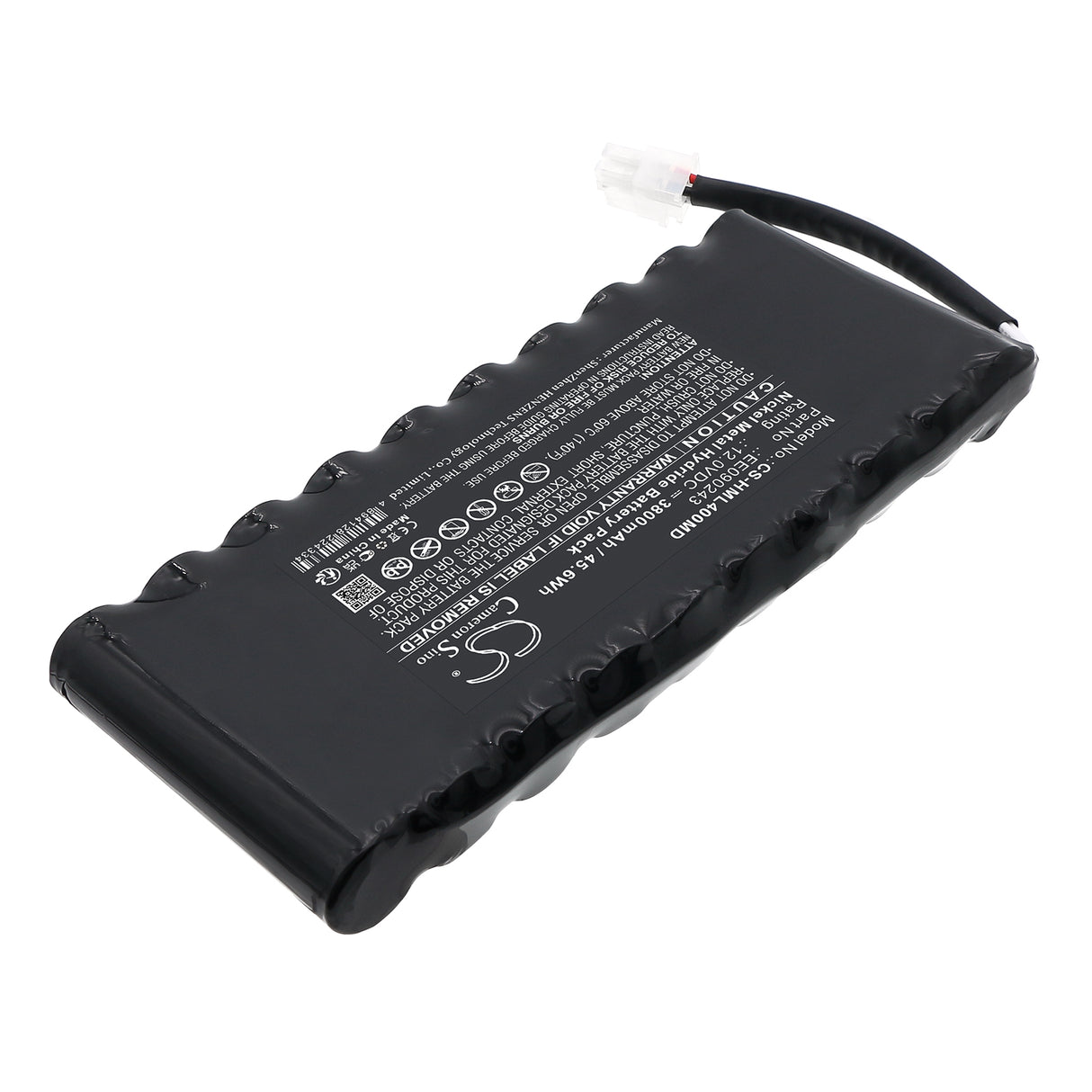 12V, Ni-MH, 3800mAh, Medical battery fits HME, EE090243, Lifepulse 400, 45.6Wh Medical Cameron Sino Technology Limited