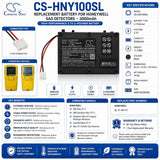 3.7v, Li-polymer, 3000mah, Equipment Battery Fits Honeywell, Bw Gasalert Max Xt Ii, 11.10wh Equipment, Survey, Test Cameron Sino Technology Limited