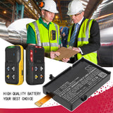 3.7V, Li-Polymer, 1200mAh, Equipment, Survey, Test battery fits Honeywell, M05-3001-000, BW Icon + 4 Gas Detector H2S C, Flex, 4.44Wh Equipment, Survey, Test Cameron Sino Technology Limited