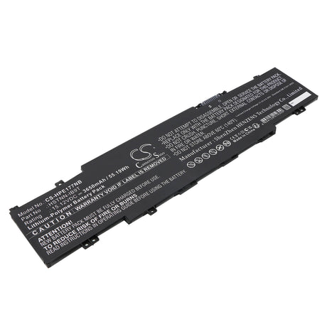 15.12V, Li-Polymer, 3650mAh, Notebook, Laptop battery fits Hp, HSTNN-IB9T, Envy 17-ch0000nc, Envy 17-ch0000nj, 55.19Wh Notebook, Laptop Cameron Sino Technology Limited