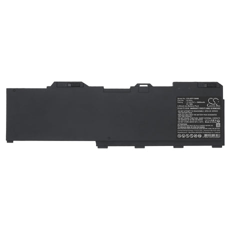15.44V, Li-Polymer, 5900mAh, Notebook, Laptop battery fits HP, AL08XL, ZBook Fury 15 G7, ZBook FURY 15 G7 Mobile Workstation, 91.1Wh Notebook, Laptop Cameron Sino Technology Limited