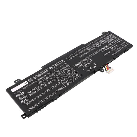 11.55V, Li-Polymer, 4300mAh, Notebook, Laptop battery fits Hp, Hstnn-ob1r, Omen 15-ek0009tx, Omen 15-ek0010tx, 49.67Wh Notebook, Laptop Cameron Sino Technology Limited