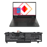11.55V, Li-Polymer, 4300mAh, Notebook, Laptop battery fits Hp, Hstnn-ob1r, Omen 15-ek0009tx, Omen 15-ek0010tx, 49.67Wh Notebook, Laptop Cameron Sino Technology Limited