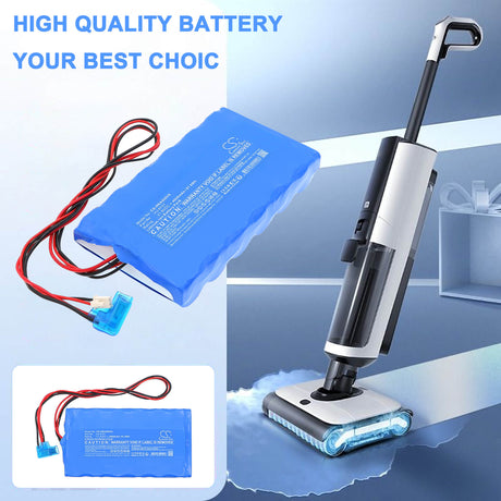 21.9V, Li-ion, 4000mAh, Vacuum battery fits Haier, HJ-6101, A500, A500 Floor Washing Machine - 3, 87.6Wh Vacuum Cameron Sino Technology Limited