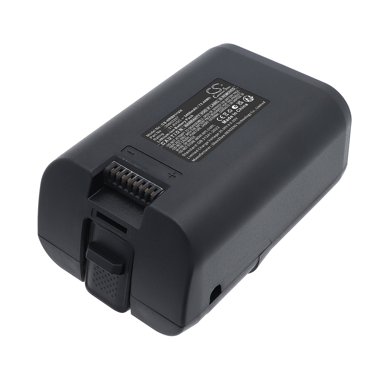 21.6V, Li-ion, 3400mAh, Vacuum battery fits Hoover, 35602207, H-FREE 500, 73.44Wh Vacuum Cameron Sino Technology Limited