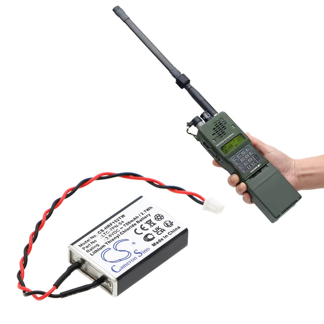3.6V, Li-SOCl2, 750mAh, Two-Way Radio battery fits Harris, LTC-7PN-S4, AN/PRC-152, AN/PRC-152(C), 2.7Wh Two-Way Radio Cameron Sino Technology Limited