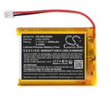 3.7V, Li-Polymer, 2500mAh, Personal Care battery fits Hairmax, AHB104050, Laserbrand 82, 9.25Wh Personal Care Cameron Sino Technology Limited