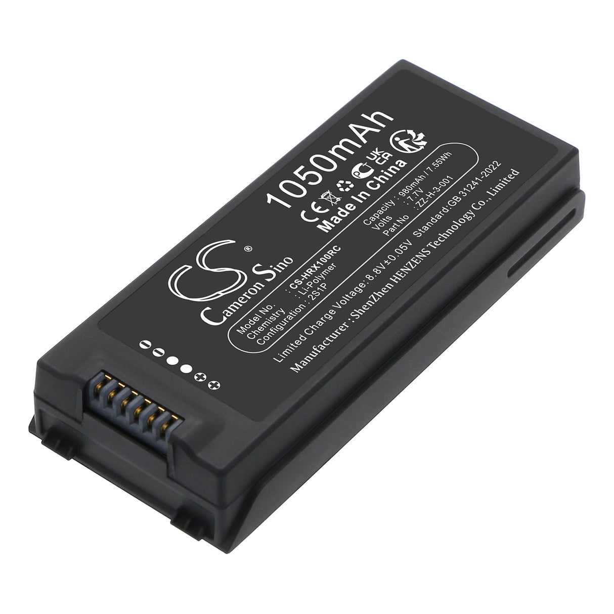 7.7V, , , Drones battery fits HOVER, ZZ-H-3-001, HOVERAir X1, Drones Cameron Sino Technology Limited