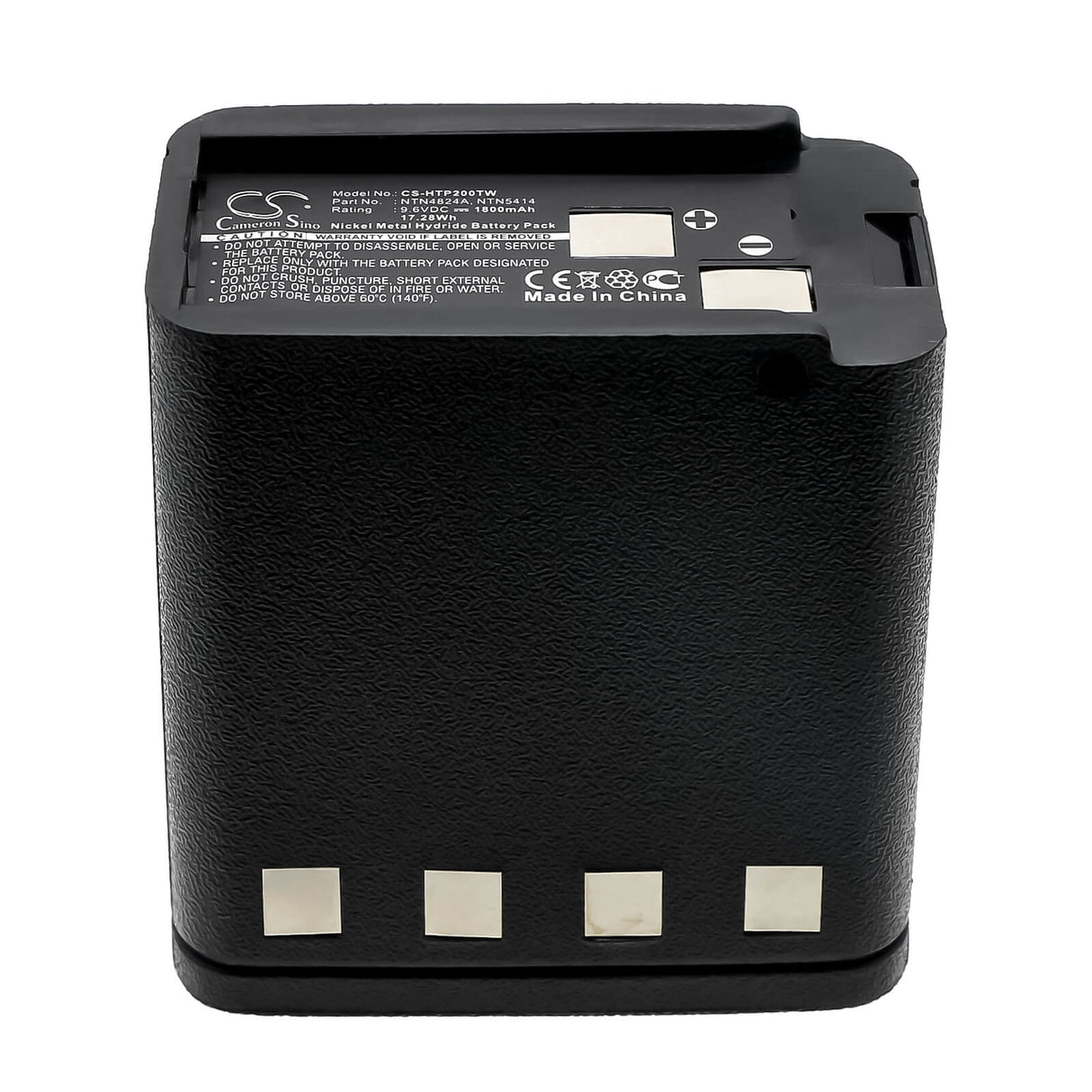 9.6V, Ni-MH, 1800mAh, Thermal Camera battery fits Bullard, Motorola, Ntn4824a, Commander Mx, Commander Tix, 17.28Wh Two-Way Radio Cameron Sino Technology Limited