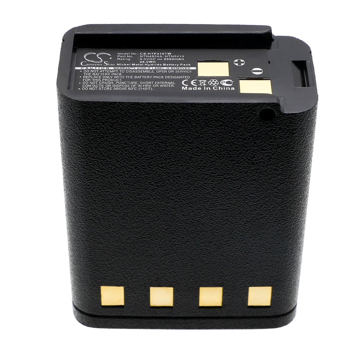 9.6V, Ni-MH, 2500mAh, Thermal Camera battery fits Bullard, Motorola, Ntn4824a, Commander Mx, Commander Tix, 24Wh Two-Way Radio Cameron Sino Technology Limited